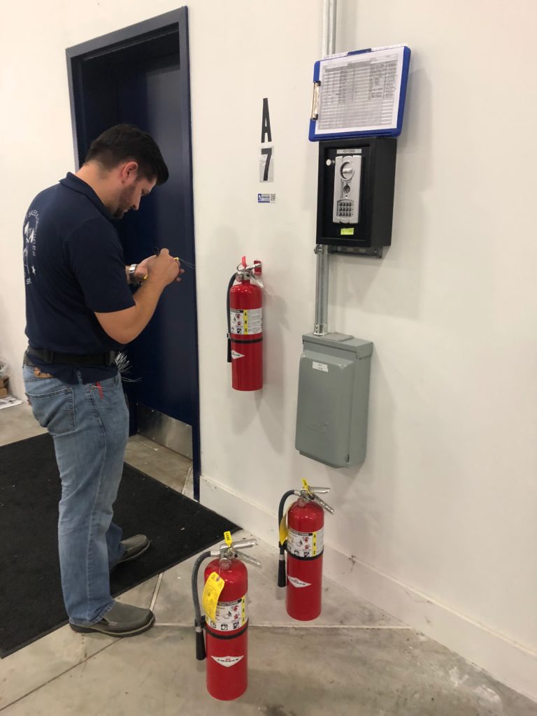 manufacturing fire system inspections